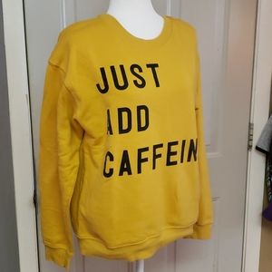 Wound up sweatshirt, size l